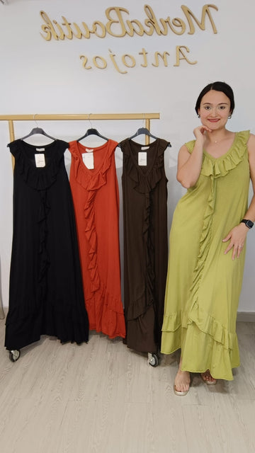 Vestido Volanteo