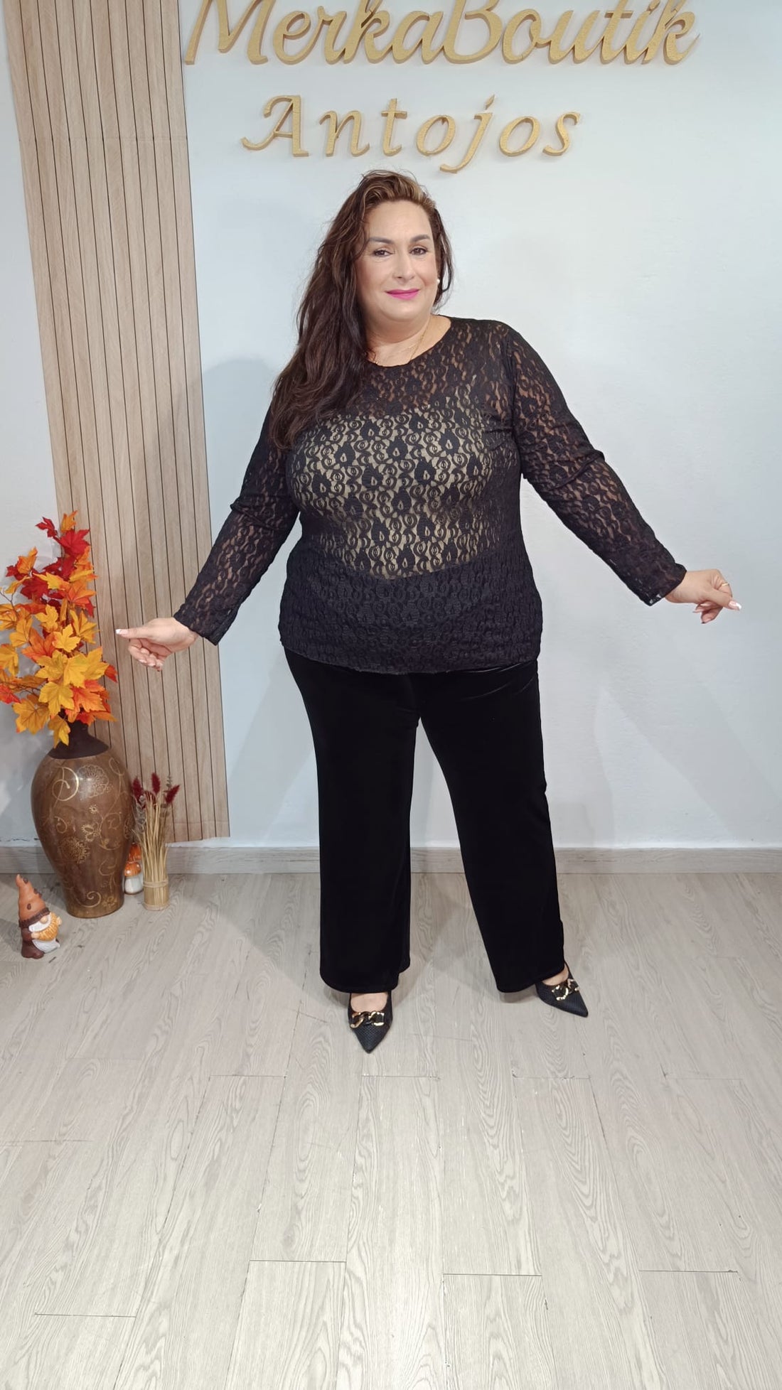 Pantalón Terciopelo Pata Ancha