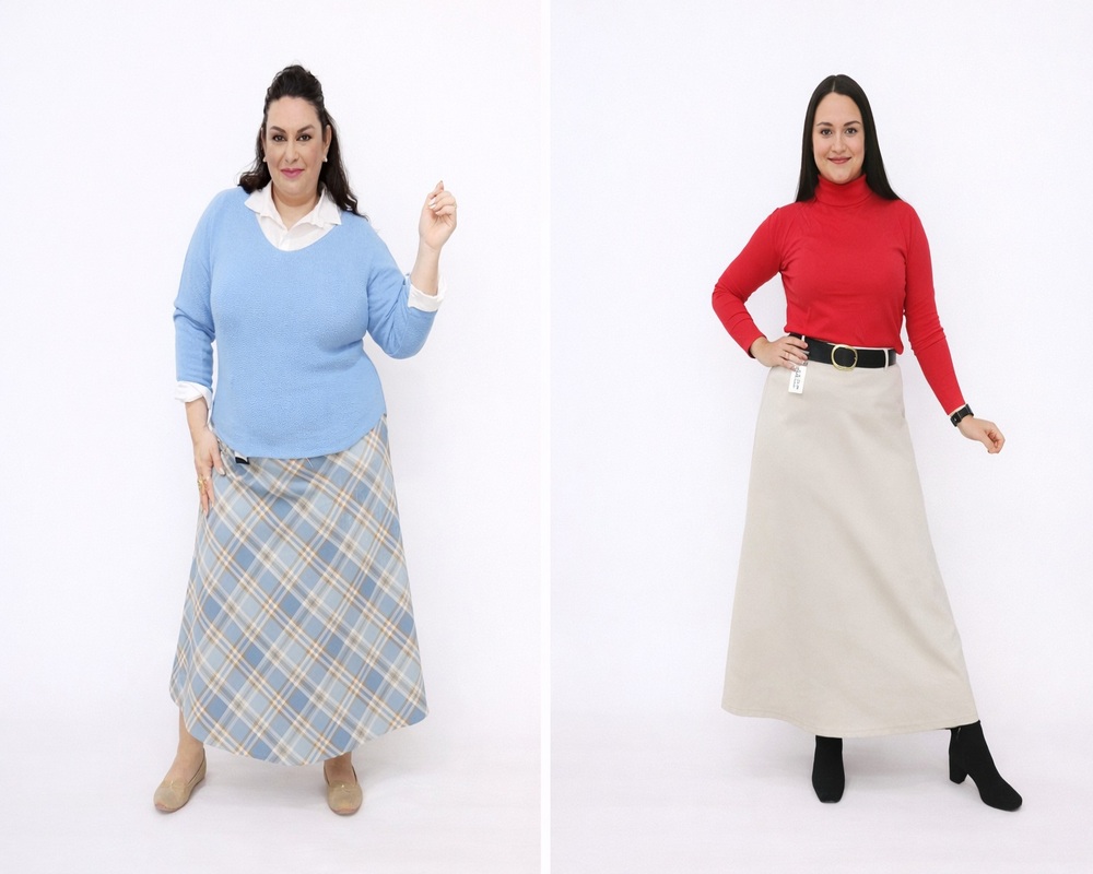 faldas mujer moda kasual para looks diarios