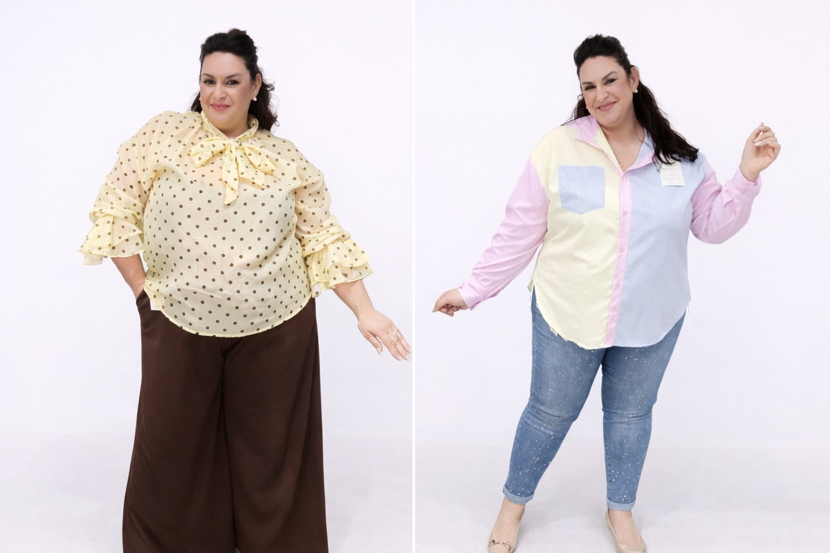 Camisas y blusas mujer curvy nueva colección
